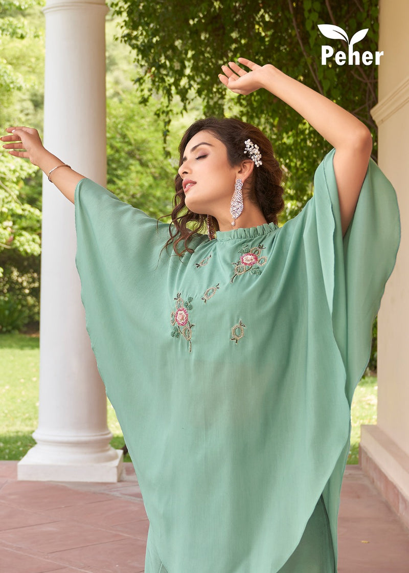 Peher Shagun Vol 2 Muslin Stylish Designer Party Wear Casual Look Long Kurti