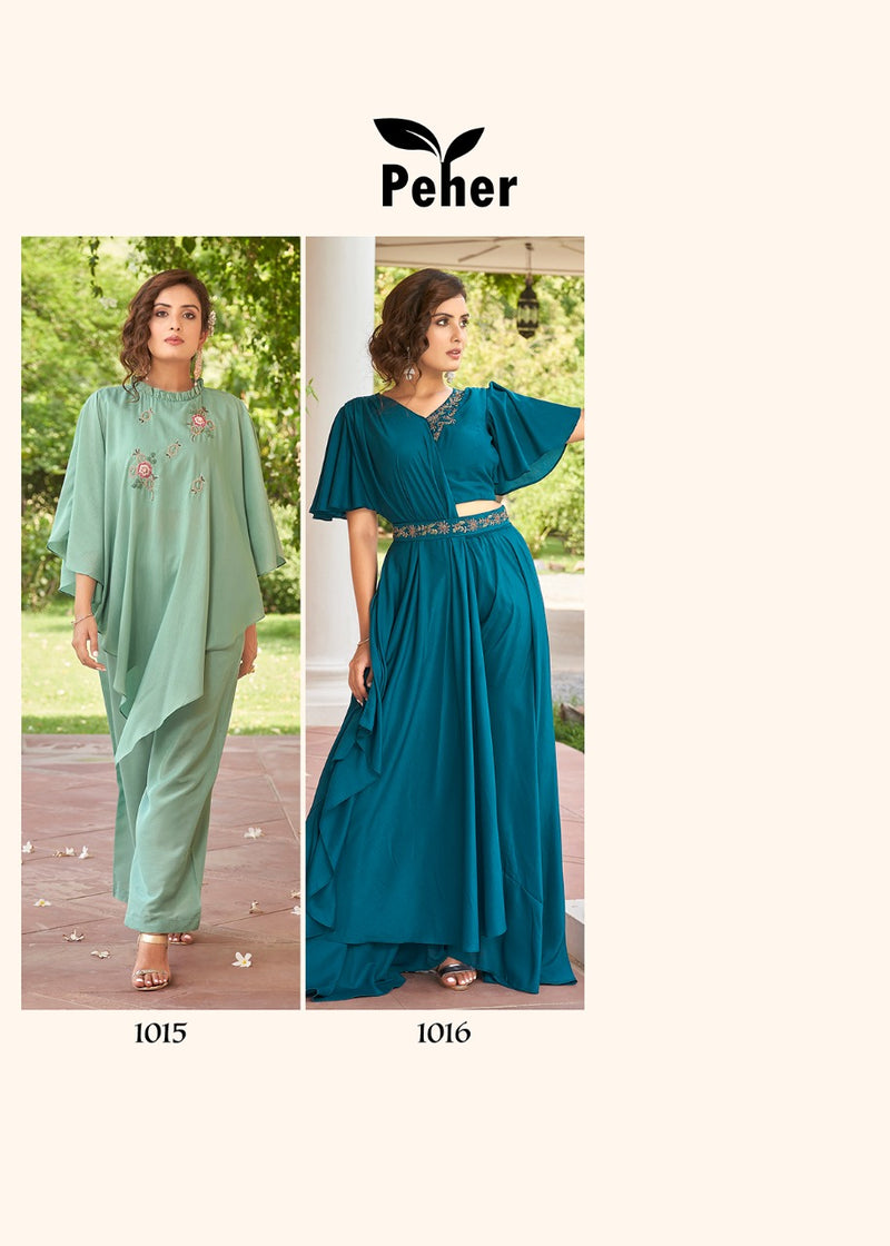 Peher Shagun Vol 2 Muslin Stylish Designer Party Wear Casual Look Long Kurti