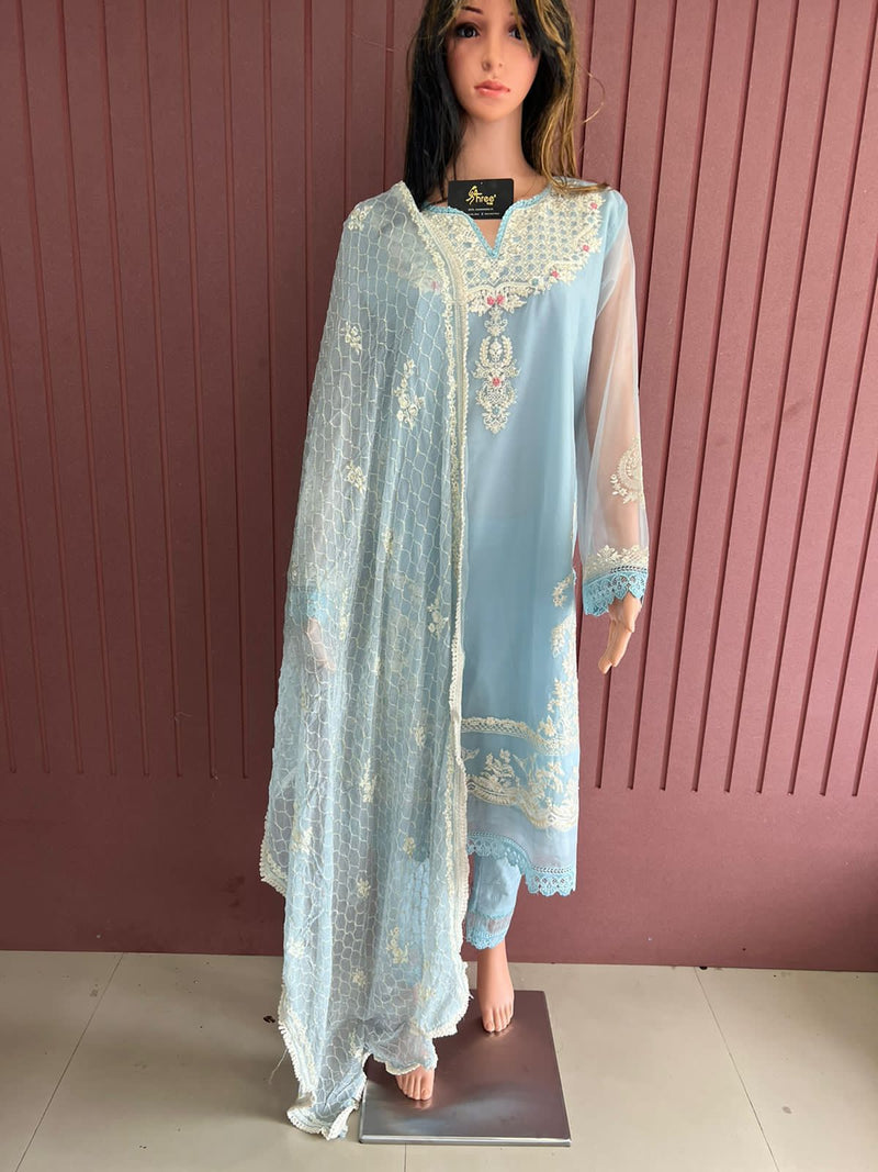 Shree Fabs Dno 1010 Pure Cotton With Embroidery Work Stylish Designer Party Wear Pret Kurti