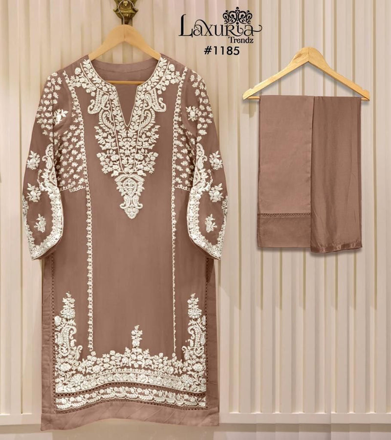 Luxuria Trendz  Dno 1185 Georgette With Heavy Embroidery Work Stylish Designer Casual Look Pret Kurti