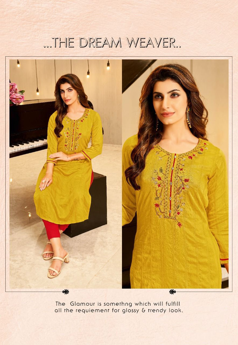 Ikw Design Pearl Vol 2 Viscose Vol 2 Stylish Designer Casual Wear Fancy Look Kurti