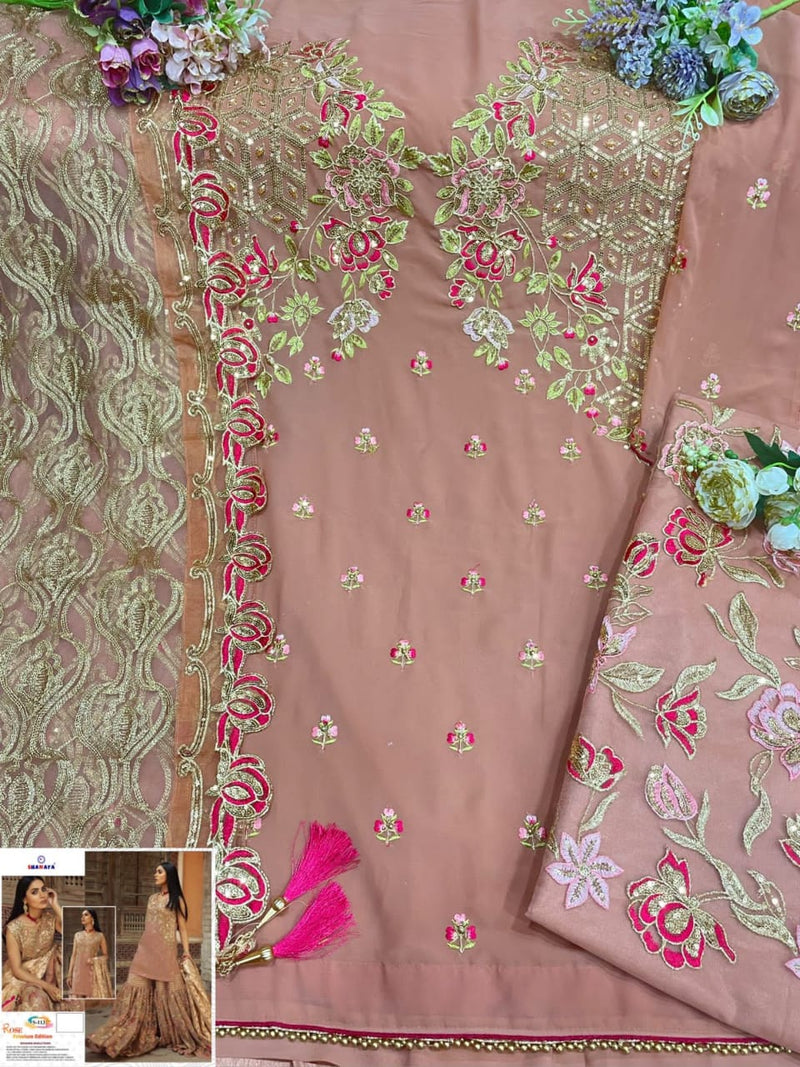 Shanaya Rose Premium Edition S 113 Butterfly Net With Heavy Embroidery Wedding Wear Salwar Kameez