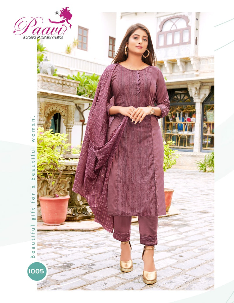 Paavi Garima Vol 2 Silk With Fancy Work Stylish Designer Casual Look Kurti