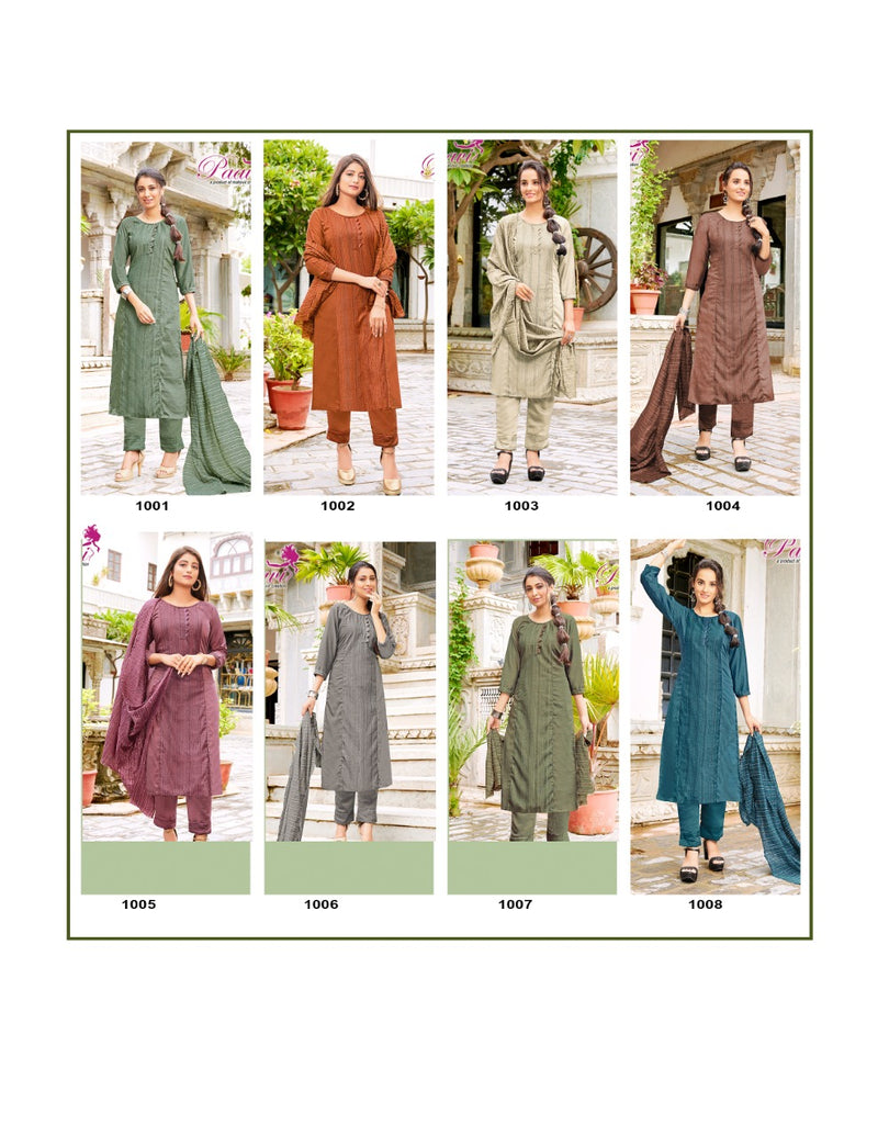 Paavi Garima Vol 2 Silk With Fancy Work Stylish Designer Casual Look Kurti