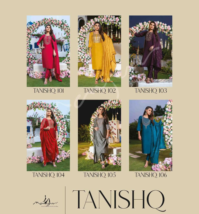 Tanishq Mayur Viscose Silk With Fancy Work Stylish Designer Festive Wear Fancy Kurti