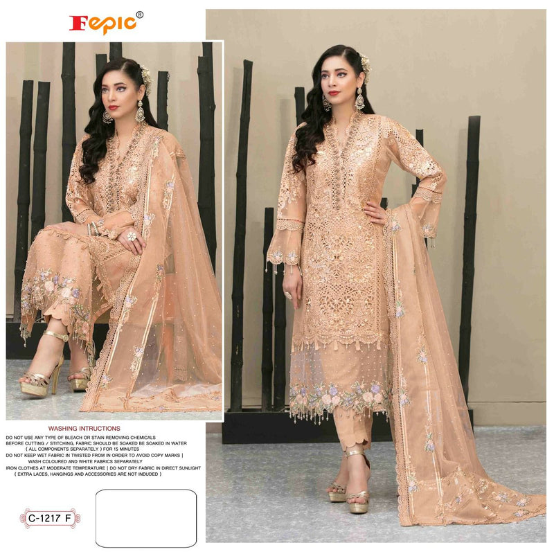 Fepic Rosemeen Dno 1217 F Butterfly Net With Heavy Embroidery Work Stylish Designer Pakistani Fancy Salwar Kameez