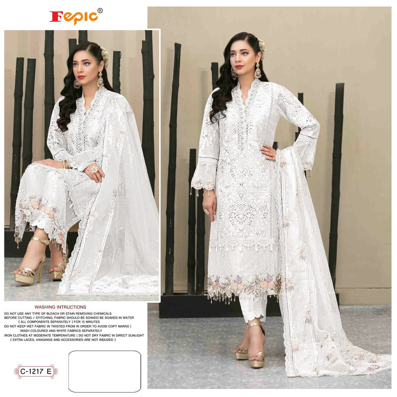 Fepic Rosemeen Dno 1217 E Butterfly Net With Heavy Embroidery Work Stylish Designer Pakistani Fancy Salwar Kameez