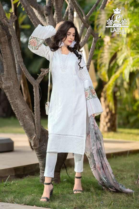 Laiba Dno Am Vol 138 Georgette With Heavy Beautiful Work Stylish Designer Party Wear Kurti