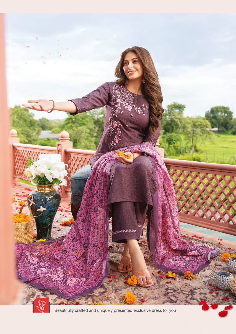 Anju Fabs Gazal Viscose Silk With Fancy Hand Work Stylish Designer Festive Wear Fancy Kurti
