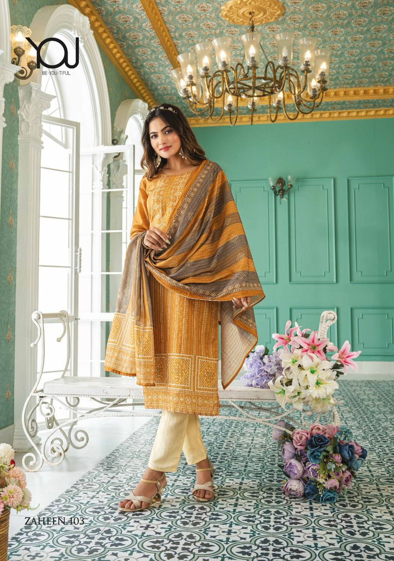Wanna Zaheen Fancy With Beautiful Work Stylish Designer Party Wear Kurti