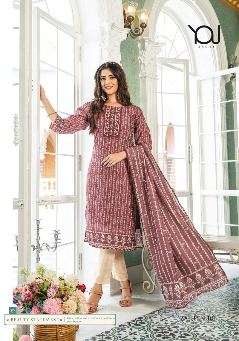 Wanna Zaheen Fancy With Beautiful Work Stylish Designer Party Wear Kurti