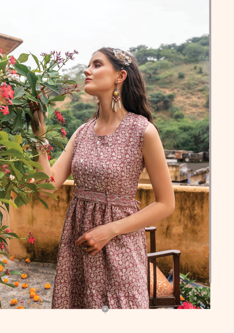 Wanna Barbie Fancy With Heavy Embroidery Work Stylish Designer Casual Wear Fancy Long Kurti