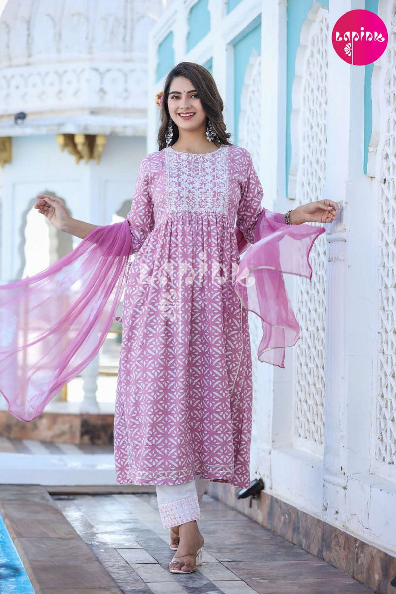 Lapink Nyra Vol 1 Georgette With Heavy Embroidery Work Stylish Designer Casual Look Party Wear Kurti