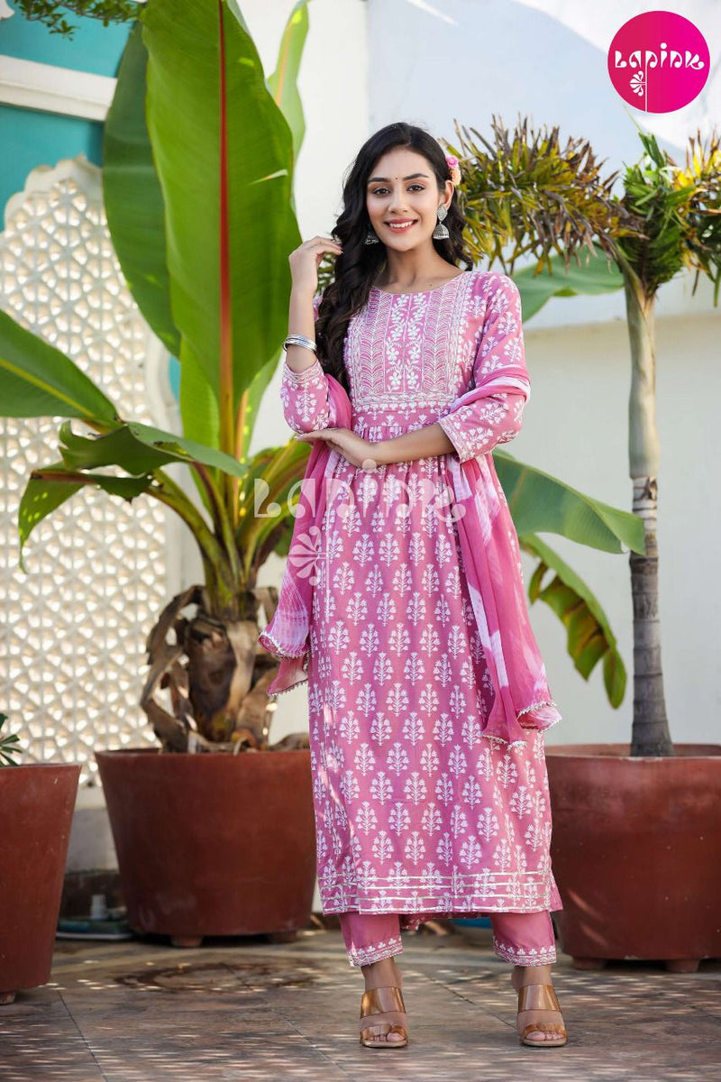 Lapink Nyra Vol 1 Georgette With Heavy Embroidery Work Stylish Designer Casual Look Party Wear Kurti
