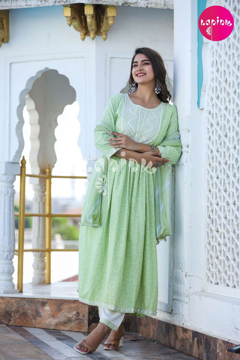 Lapink Nyra Vol 1 Georgette With Heavy Embroidery Work Stylish Designer Casual Look Party Wear Kurti