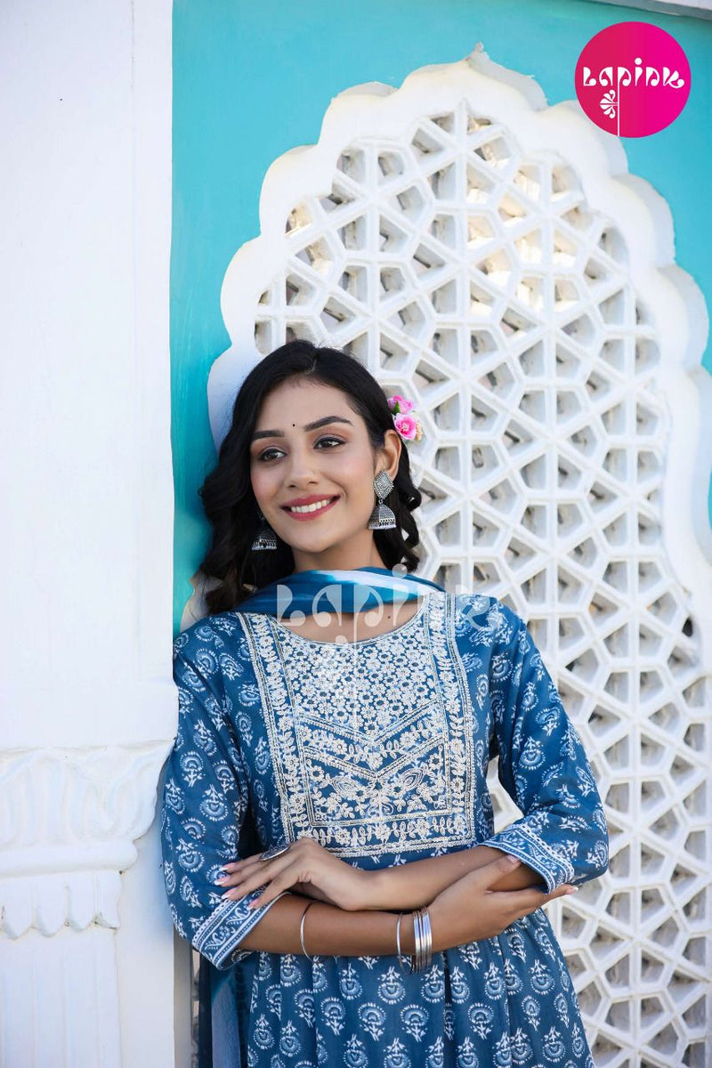 Lapink Nyra Vol 1 Georgette With Heavy Embroidery Work Stylish Designer Casual Look Party Wear Kurti