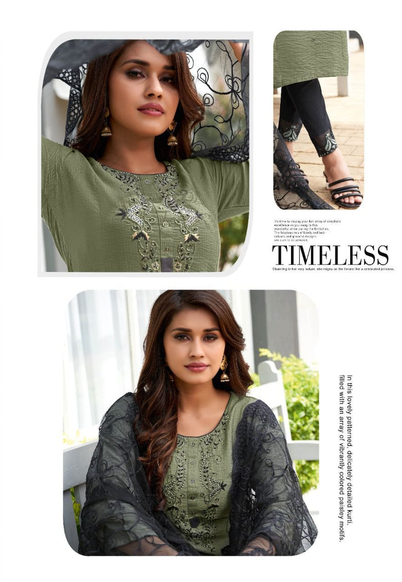 Ikw Utsav Vol 2 Viscose Silk With Fancy Hand Work Stylish Designer Fancy Kurti