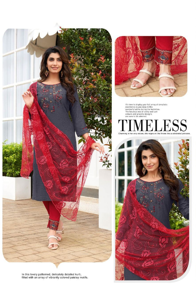 Ikw Utsav Vol 2 Viscose Silk With Fancy Hand Work Stylish Designer Fancy Kurti