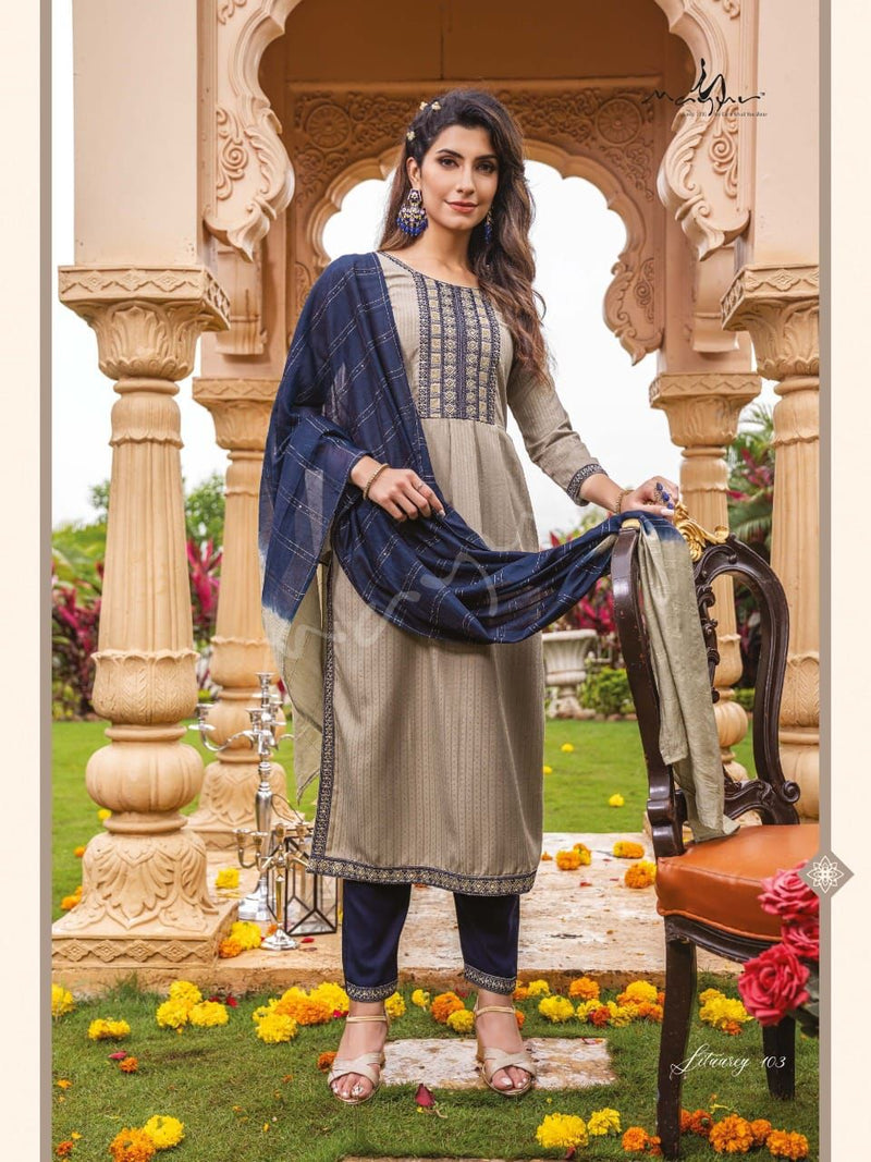 Mayur Sitaarey Fancy With Beautiful Work Stylish Designer Festive Wear Fancy Long Kurti