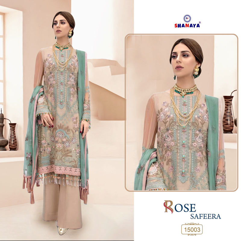 Shanaya Rose Safeera 15003 Georgette With Heavy Embroidery & Hand Work Stylish Designer Party Wear Salwar Kameez