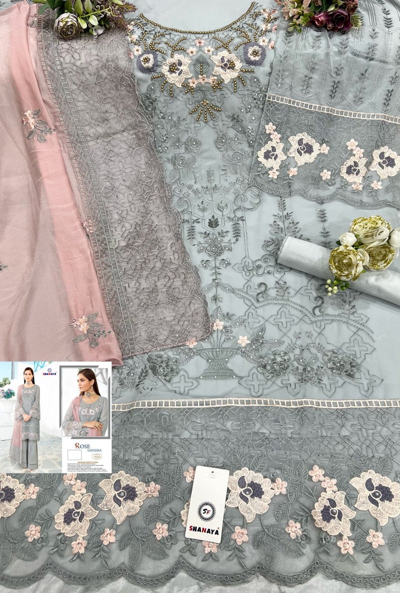 Shanaya Rose Safeera 15002 Georgette With Heavy Embroidery & Hand Work Stylish Designer Party Wear Salwar Kameez