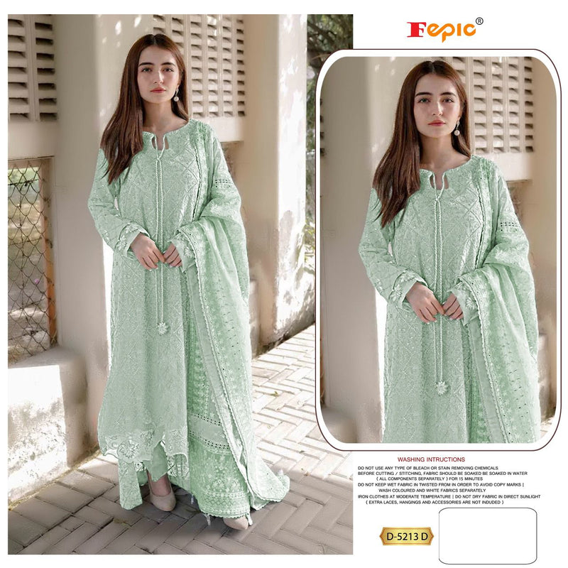 Fepic Rosemeen 5231 D Georgette With Beautiful Heavy Embroidery Work Stylish Designer Party Wear Salwar Suit