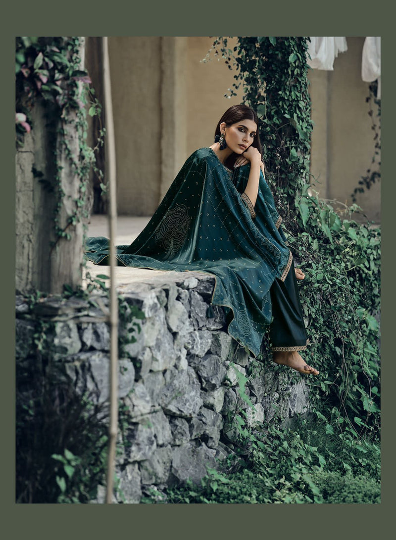 Varsha The Tales Of Tradition Velvet With Heavy Beautiful Work Stylish Designer Party Wear Salwar Kameez