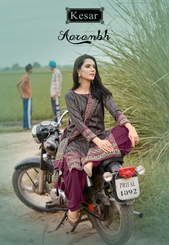 Kesar Aarambh Pashmina With Fancy Work Stylish Designer Festive Wear Salwar Kameez