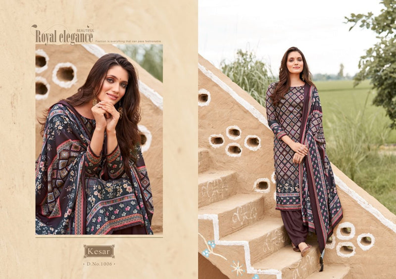 Kesar Aarambh Pashmina With Fancy Work Stylish Designer Festive Wear Salwar Kameez