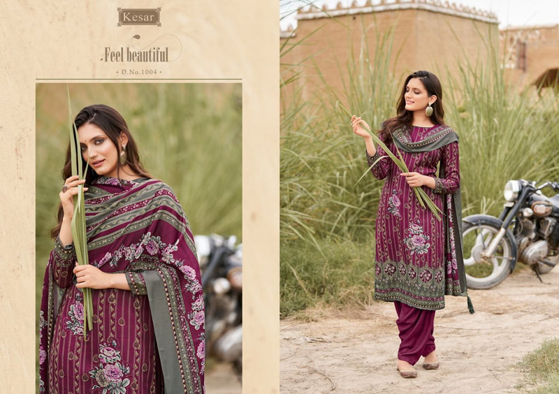 Kesar Aarambh Pashmina With Fancy Work Stylish Designer Festive Wear Salwar Kameez