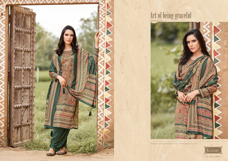 Kesar Aarambh Pashmina With Fancy Work Stylish Designer Festive Wear Salwar Kameez