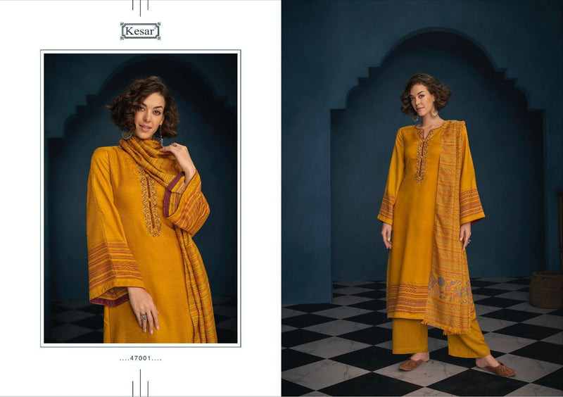 Kesar Afsana Pashmina With Heavy Beautiful Work Stylish Designer Party Wear Salwar Kameez