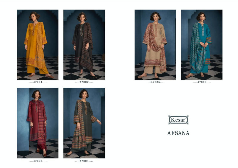 Kesar Afsana Pashmina With Heavy Beautiful Work Stylish Designer Party Wear Salwar Kameez