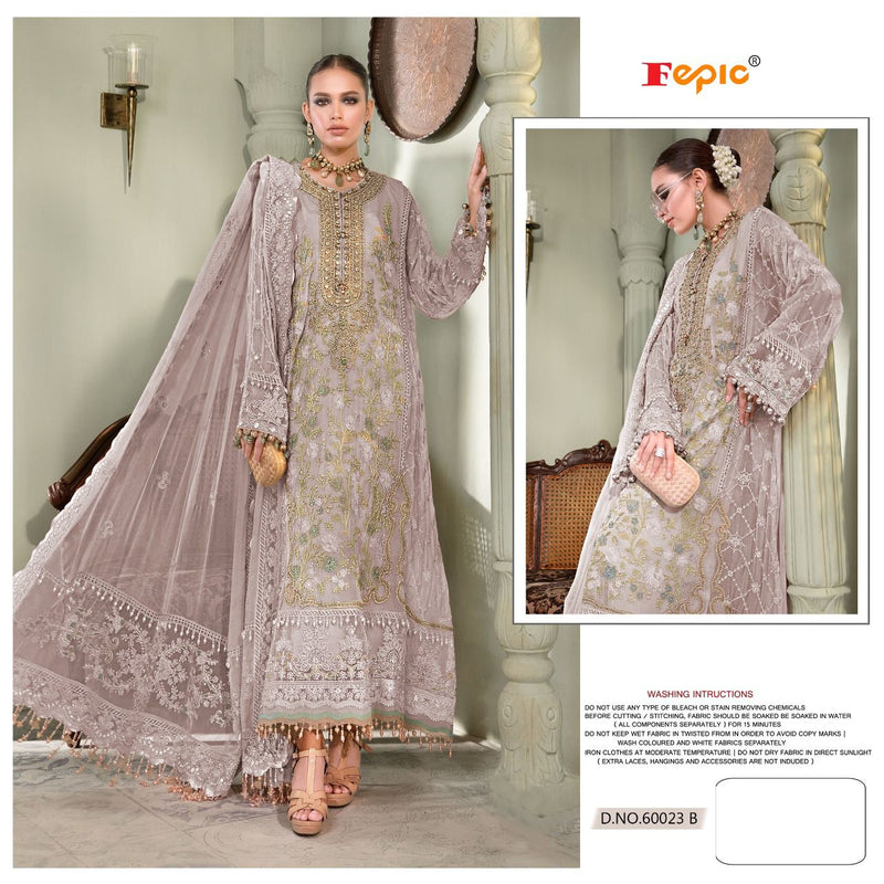 Fepic Rosemeen 60023 B Georgette With Beautiful Heavy Embroidery Work Stylish Designer Festive Wear Salwar Kameez