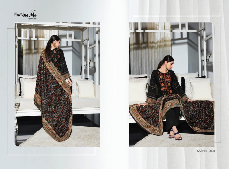 Mumtaz Arts Kashni Edition Vol 1 Pashmina With Neck Embroidery Work Stylish Designer Casual Wear Salwar Kameez