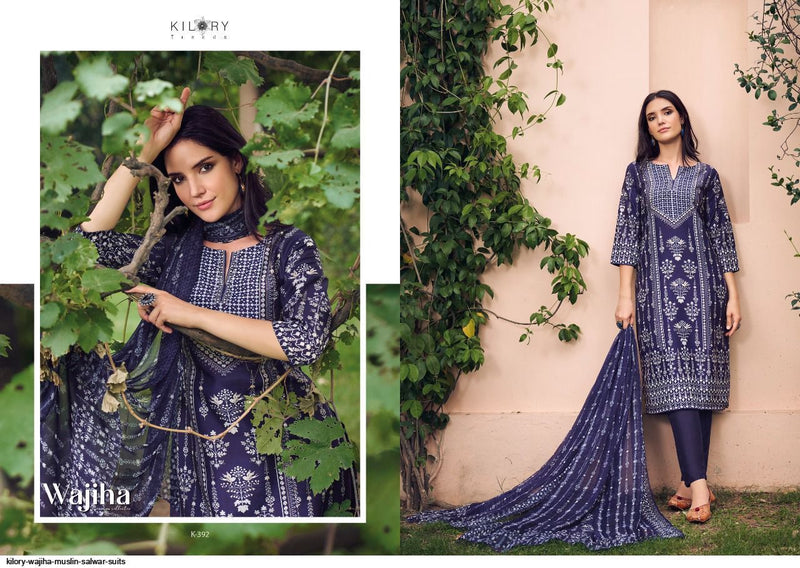 Kilory Trends Wajiha Viscose With Fancy Work Stylish Designer Festive Wear Fancy Salwar Kameez