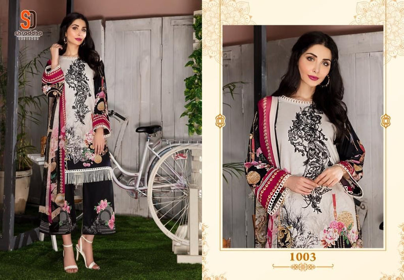 Sharaddha Designs Marjaan Pure Cotton With Beautiful Work Stylish Designer Pakistani Salwar Kameez