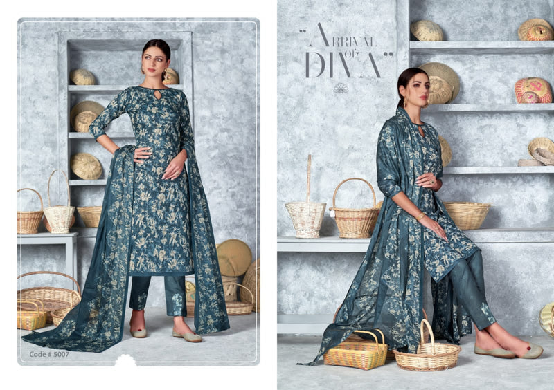 Deepsy Suit Cheveron lawn 3 Pure Cotton With Beautiful Work Stylish Designer Pakistani Salwar Kameez