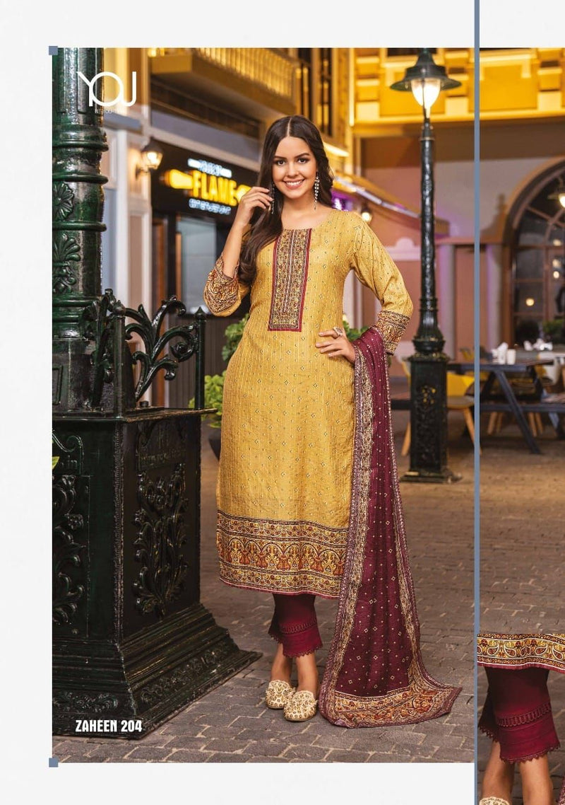 Wanna Zaheen Chanderi With Beautiful Work Stylish Designer Attractive Look Fancy Kurti