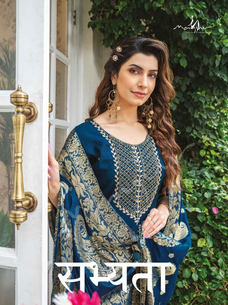 Sabyata Dno 04 Viscose Silk With Heavy Embroidery Work Stylish Designer Party Wear Fancy Kurti