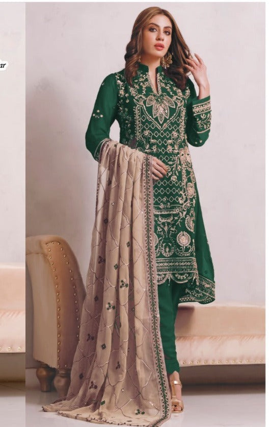 Rungrez Dno R 2 C Georgette With Heavy Embroidery Work Stylish Designer Party Wear Salwar Kameez