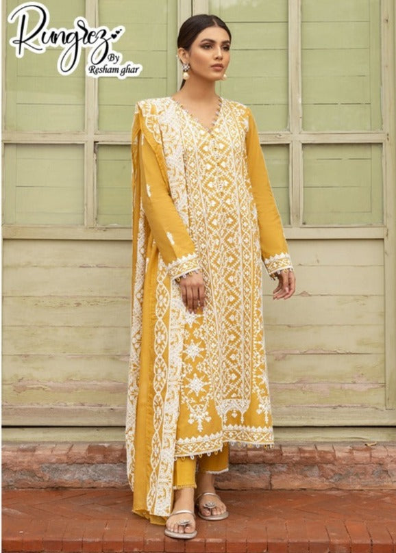 Rungrez Dno R 3 A Georgette With Heavy Embroidery Work Stylish Designer Party Wear Salwar Kameez