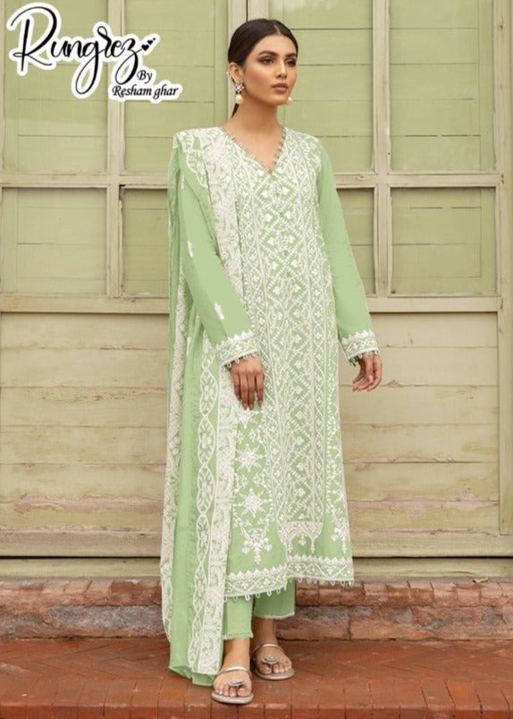 Rungrez Dno R 3 B Georgette With Heavy Embroidery Work Stylish Designer Party Wear Salwar Kameez