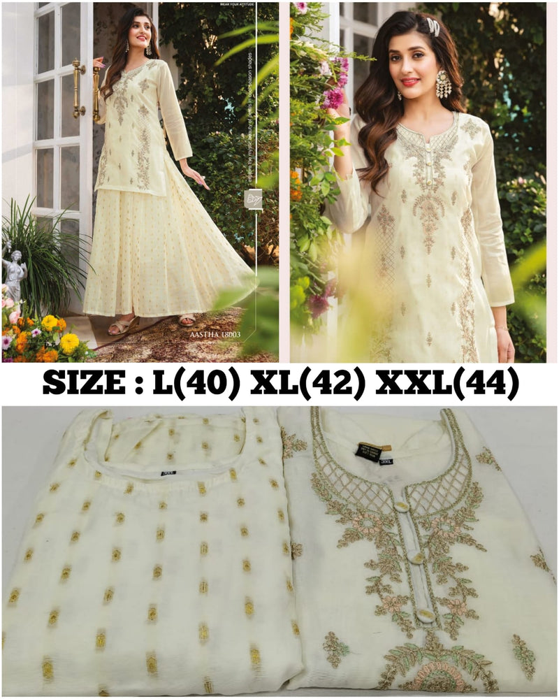 18 Attitude Aastha Vol 18 Viscose With Beautiful Work Stylish Designer Attractive Look Fancy Kurti