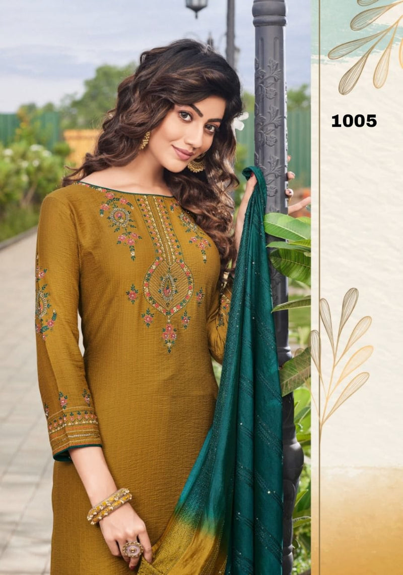 Ladies Flavour Copper Stone Vol 11 Viscose With Beautiful Work Stylish Designer Party Wear Fancy Kurti