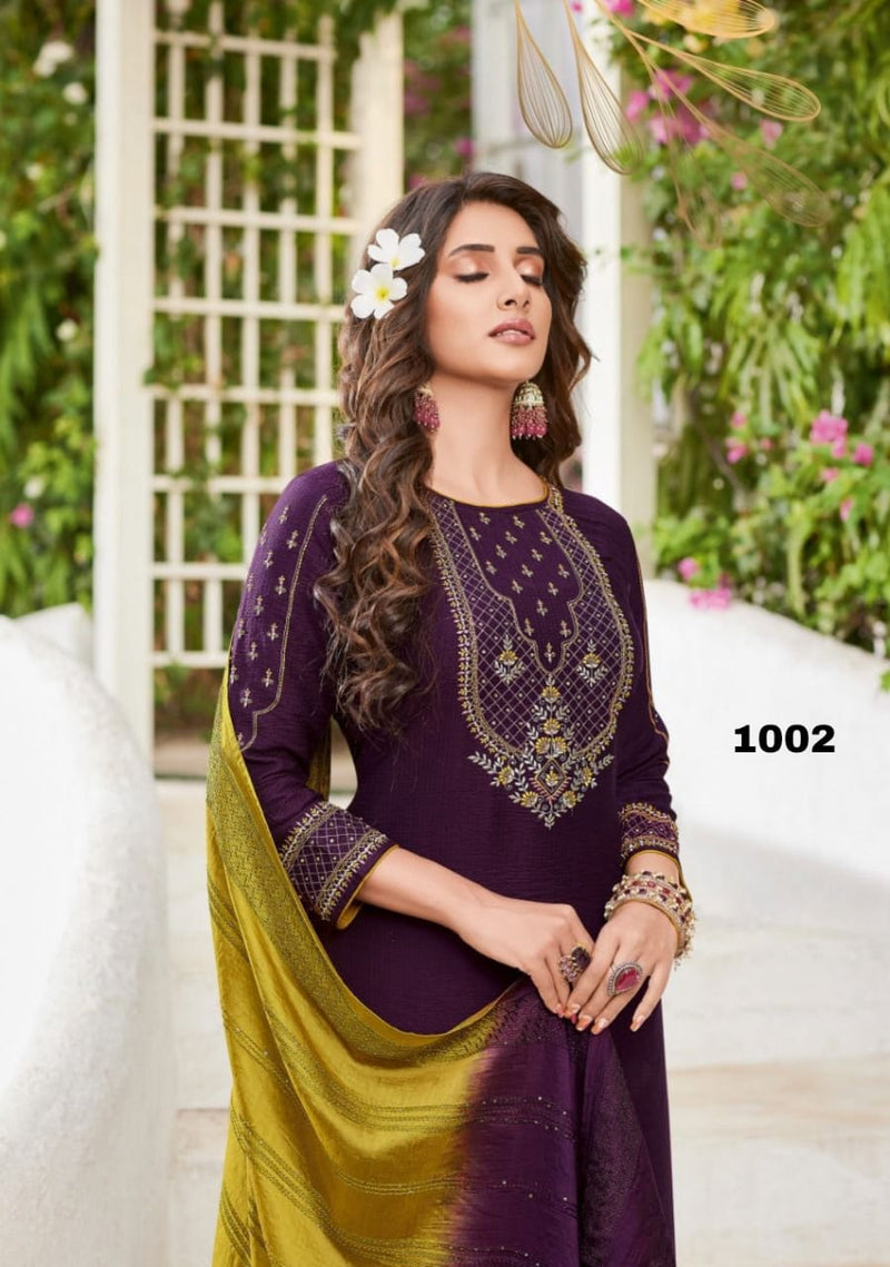 Ladies Flavour Copper Stone Vol 11 Viscose With Beautiful Work Stylish Designer Party Wear Fancy Kurti