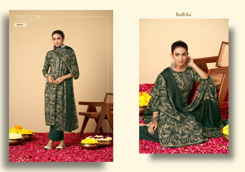 Radhika Fashion Geet Pashmina With Heavy Beautiful Work Stylish Designer Festive Wear Salwar Kameez