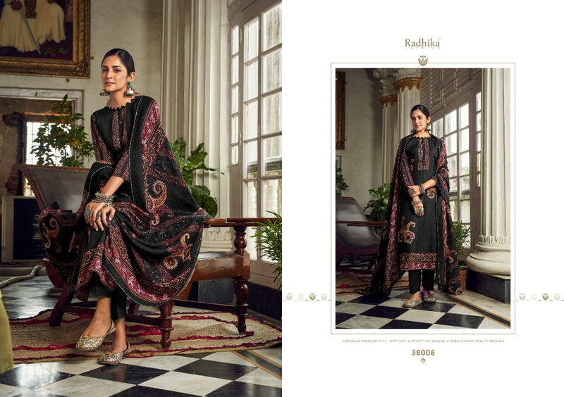 Radhika Fashion Sumyra Pashmina With Heavy Beautiful Work Stylish Designer Casual Look Salwar Kameez