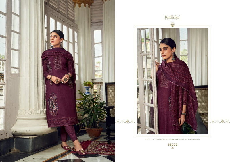Radhika Fashion Sumyra Pashmina With Heavy Beautiful Work Stylish Designer Casual Look Salwar Kameez