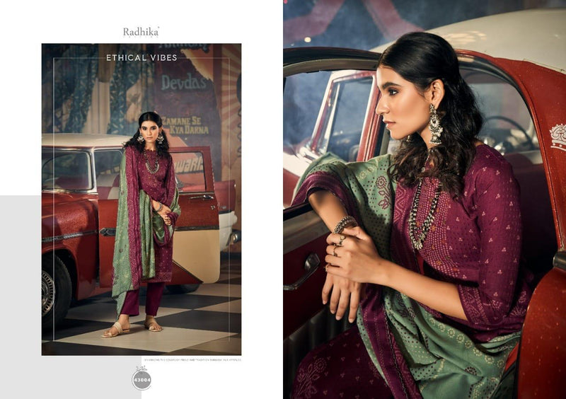 Radhika Fashion Sumyra Pashmina With Beautiful Work Stylish Designer Festive Wear Salwar Kameez